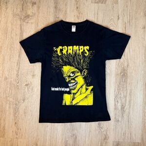 The Cramps Band T-Shirt Bad Music For Bad People Black M Punk Rock